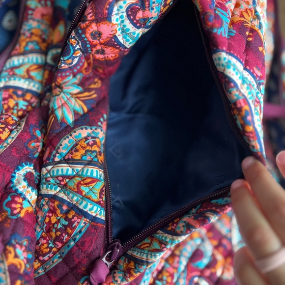 Vera Bradley Campus Laptop Backpack - Very Berry Paisley (Retired) - Like New